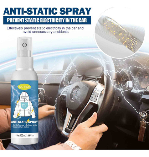 Spray Antiestático, Elimina La Estática, 100 Ml ,
