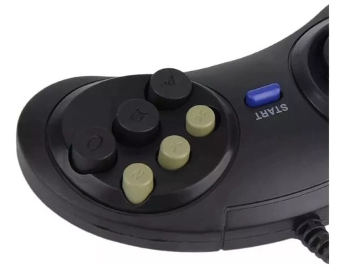 Control mediante joystick, sistema Mega Drive Master, 6 botones, color, sin color