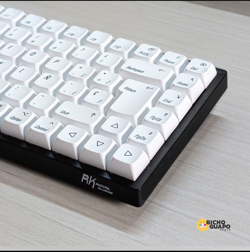 Teclado Royal Kludge Rk84 Español Iso 75% - Edición Mac