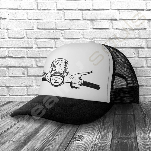 Gorra Trucker Camionera | Moto #480| Cafe Racer Bobber Vespa