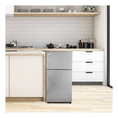 Frigobar Refrigerador Coolteche Freezer Acero 78l 2.8 Ft³