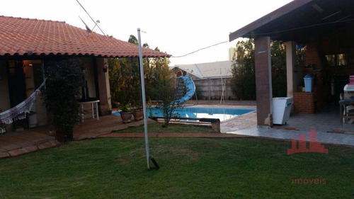 Chácara Com 2 Dormitórios À Venda, 1000 M² Por R$ 650.000,00 - Vale Das Paineiras - Americana/sp - Ch0140
