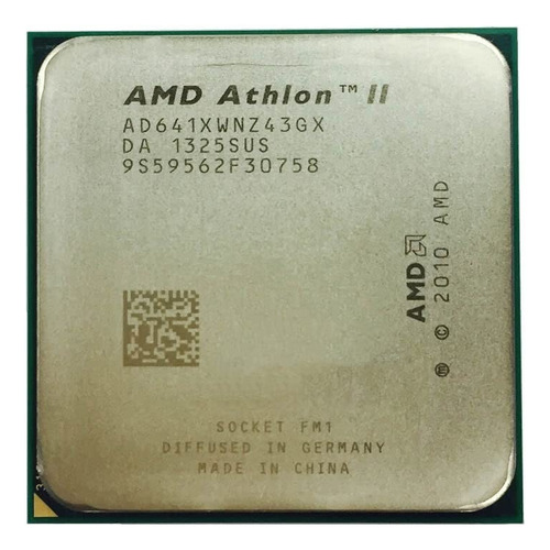 Procesador Amd Athlon Il X4 641 4 Núcleos/ 2.8ghz/ 4mb/ Fm1