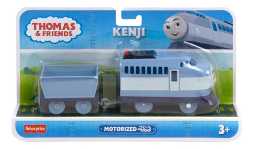 Thomas And Friends Modelo Kenji Motorizado Fisher Price Color Celeste