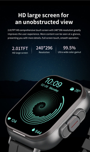 Reloj Inteligente Con Auriculares Bluetooth Call Para Androi