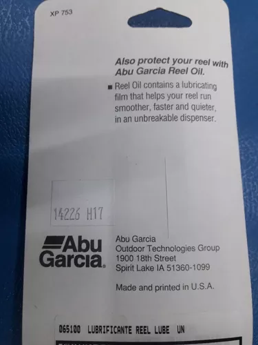 Abu Garcia Reel Oil