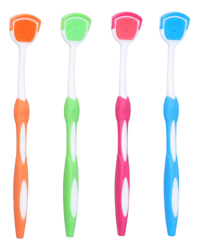 Raspador De Lengua, 4 Piezas Cepillo De Lengua Limpiador De