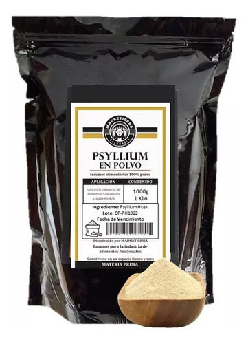 Psyllium Fibra En Polvo X 1000g (1 Kilo)