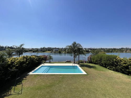 Casa En Alq. Anual - Santa Teresa, Villanueva - 5 Amb - A La Laguna Con Muelle