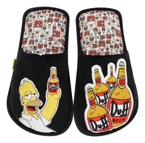 Pantufla Duff Homero Los Simpson Para Hombre