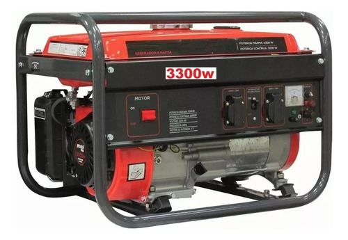 Generador 3300w Hessen 4 Tiempos Modelo 016-6638