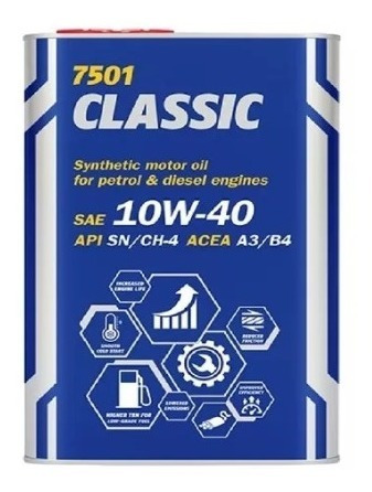 Aceite Mannol Classic 10w40 Semisintetico 4 Lts Filtros