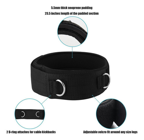 ** Alças Para Coxa Fitness 1 Par De Alças Para Coxa D