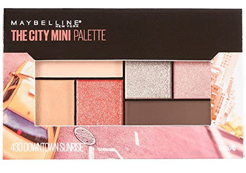 Maybelline Makeup The City Mini Paleta De Sombras De Ojos, D