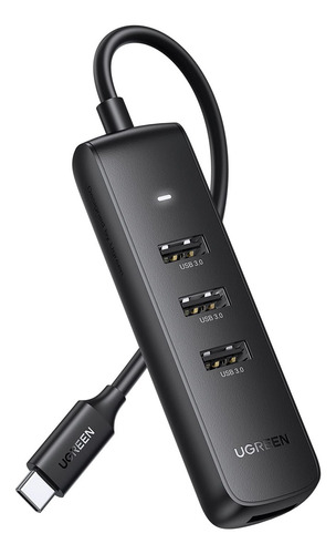 Ugreen Hub Usb C A Usb 3.0 4 Puertos, Adaptador Usb C 5gbps Otg Hub, Compatible Con Macbook Air/pro 2020/2019/2018, iPad Pro/air, Galaxy S10 S9 S8, Huawei Matebook, Chromebook, Dell Xps 13 15, 20cm