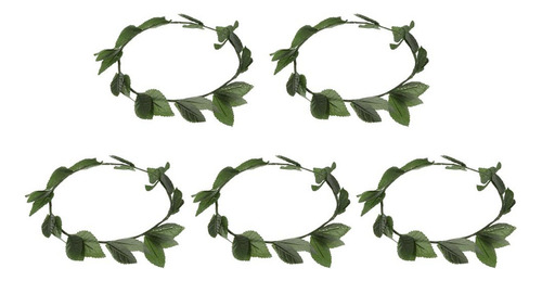 Diadema Con Forma De Toga Romana Con Forma De Laurel Y Hojas