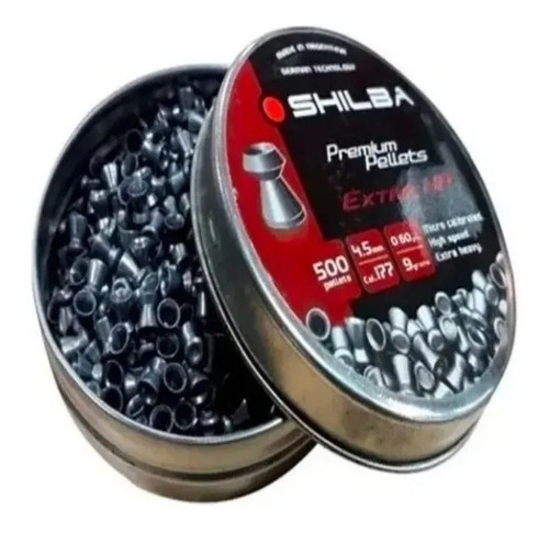 Balines Shilba Premium Pellets Extra Hp 4,5mm X 1000 