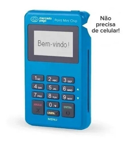 Imagem 5 de 5 de Point Mini Chip Mercado Pago Maquinha Não Precisa De Celular