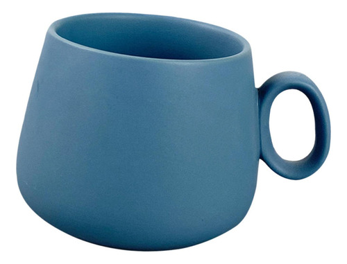 Elegante Taza De Café De Cerámica Con Asa