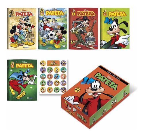 Livro Box Hq Disney Pateta - Ed.0 A 4