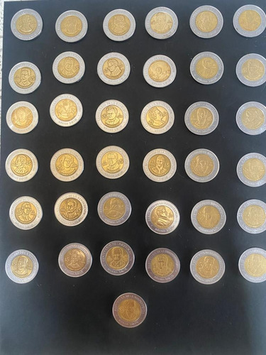 Colección Completa Bicentenario Moneda De $5 Pesos (Usado)