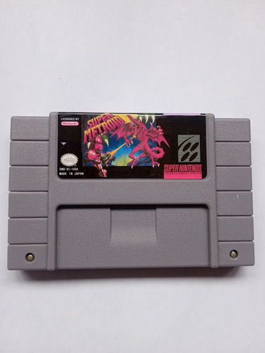 Súper Metroid Físico Para Snes 