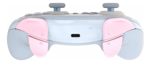 Controle de joystick sem fio Iine IINE Controller Kitty Blue azul celeste
