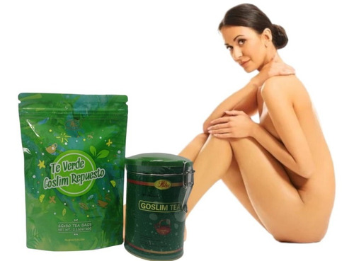 Te Verde Goslim Tarro Adelgaza Naturalmente Desintoxicante