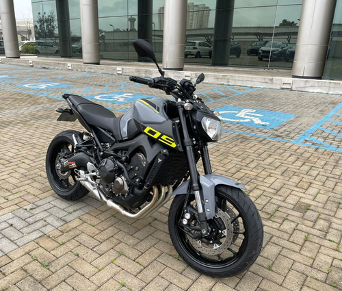 Yamaha Mt-09 Abs 2018 Cinza