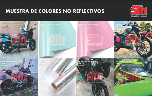 Kit Stickers Reflejantes Tapas Y Rin Vento Nitrox T3 250