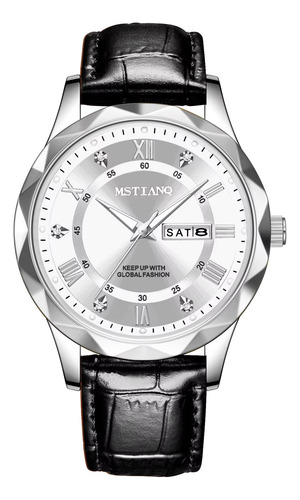 Reloj Mistanq Prestige Marrón Dorado Negro