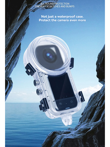 Carcasa De Buceo Totalmente Invisible Para Insta360 X4