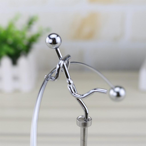 Metal Balance Science Física Giratoria Levantador De Pesas