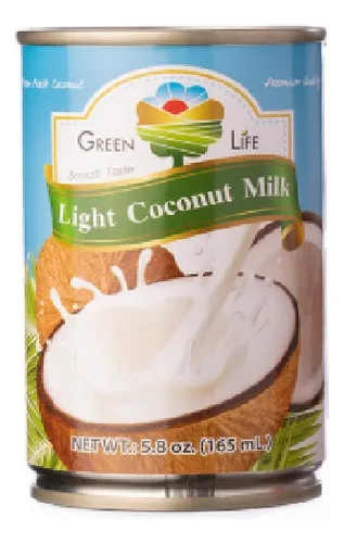 4 Leche De Coco En Lata X 165 Ml