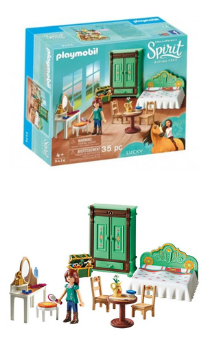 Figuras Playmobil Habitación Lucky Caballo Spirit 