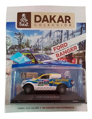 Imagen 1 de 5 de Libro Coleccion Dakar Ford Ranger 2016