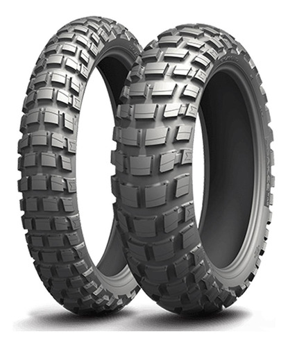 Par Pneu Xt 1200 110/80r19 + 150/70r17 Anakee Wild Michelin