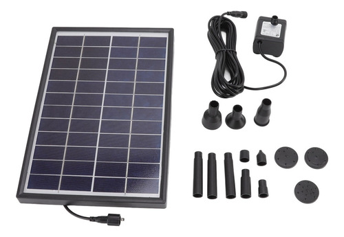 Bomba De Agua Solar, Fuente, 12 V, 6 W, Abs, Filtro Antiobst