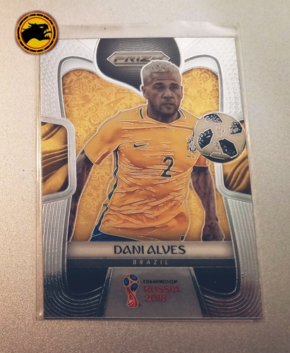 Dani Alves # 35 Panini Prizm Russia World Cup 2018