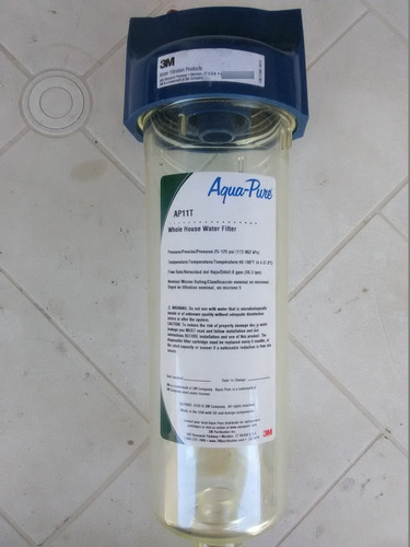 Filtro De Aqua 3m Transparente Aqua Pure Made In Usa