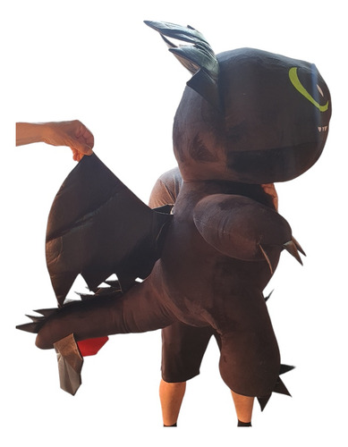 Chimuelo Peluche Entrrnando A Mi Dragon Blanco O Negro Envio