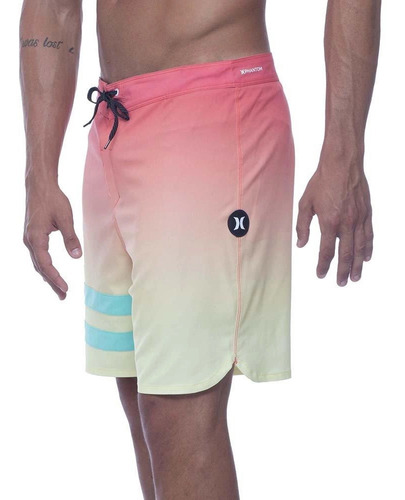 Bermuda Hurley Phantom Block Party 18 Imp Masculina Multi