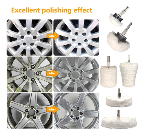 Roda De Polimento Para Almofada De Polimento De Broca, Kits