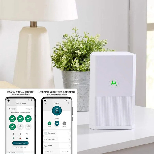 Router Motorola Mesh Wi-fi Tri-band Ac2200