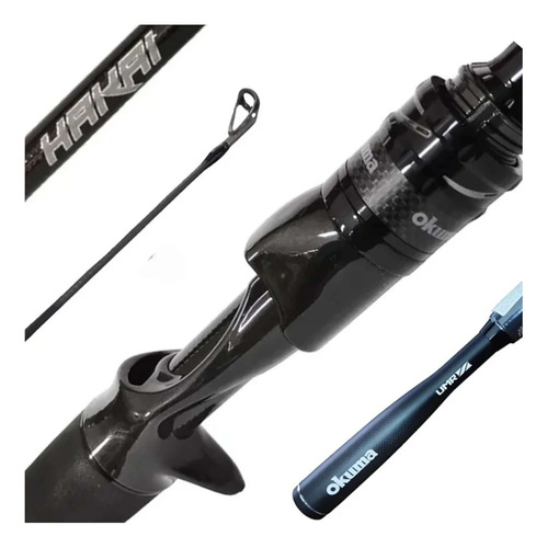 Vara Carretilha Okuma Hakai Ultimate C-604m 1,83cm 8-17lb 4p