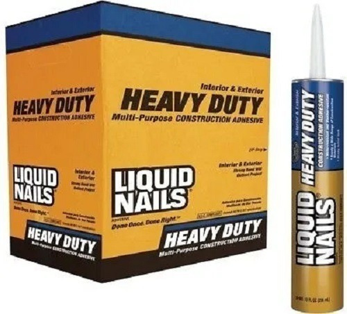 Liquid Nails Adhesivo Para Trabajos Pesados 828 Ml. (c/12)
