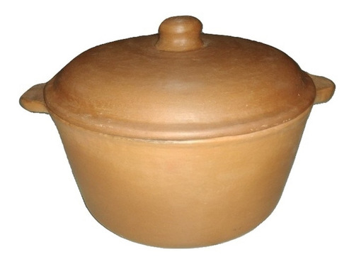 Olla De Barro Cocido Recta Xxl