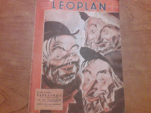 Revista Leoplan 20 11 1940 Televisión Cine Jujuy Médano Judo