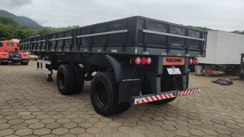 Carreta Sr/facchini Srf Caed, Ano 2012/2012, Preto