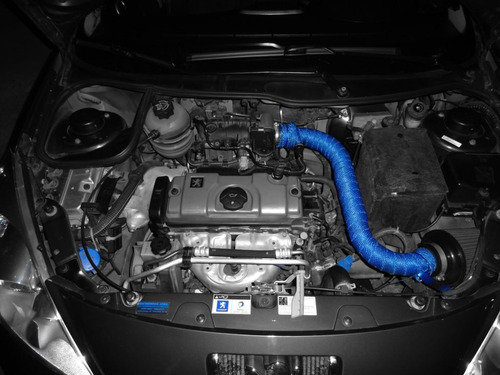 Sri -short Ram Air Intake P/ Peugeot 207 P/ Filtro Esportivo